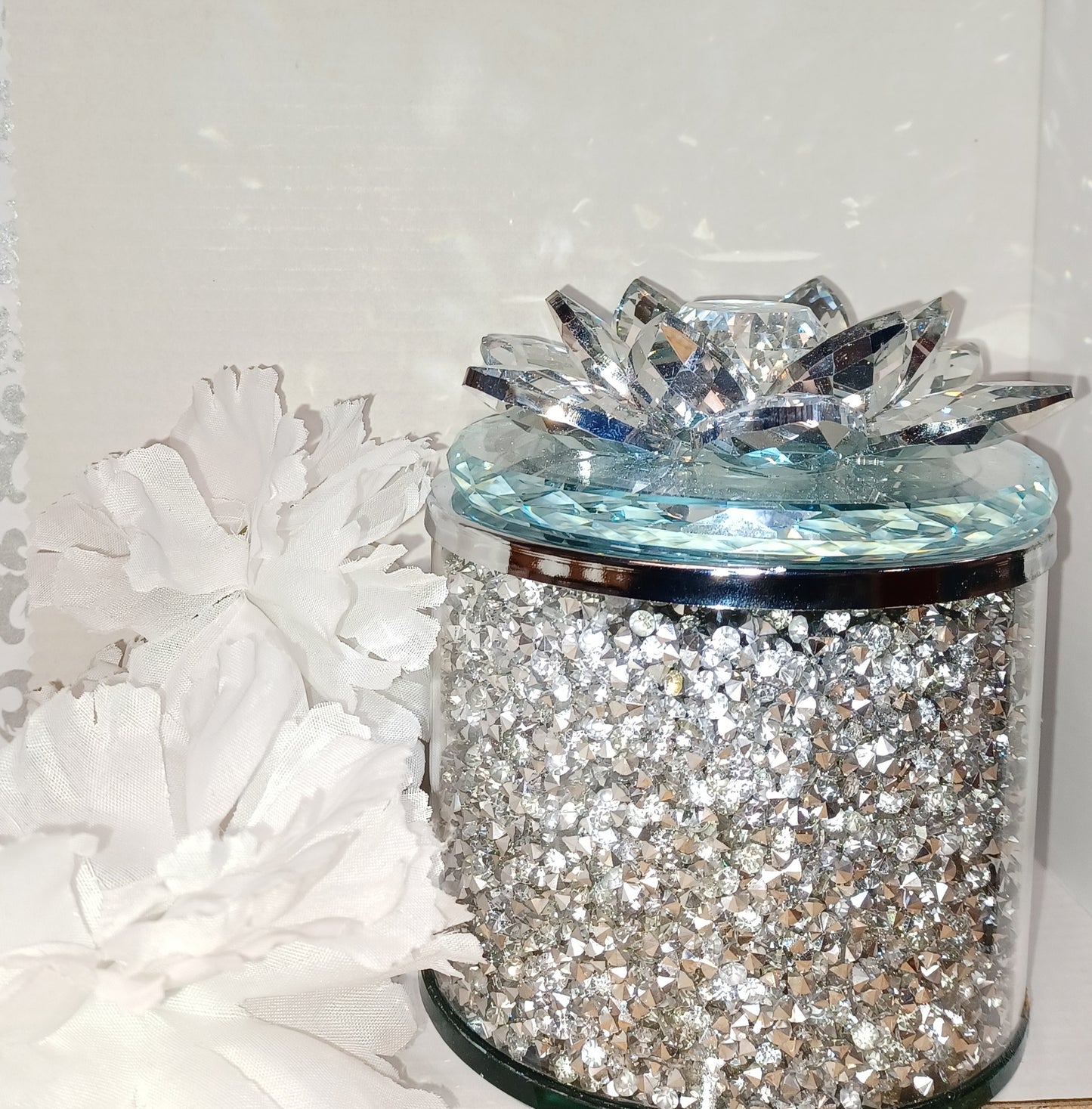 Diamond girl Candle Jar