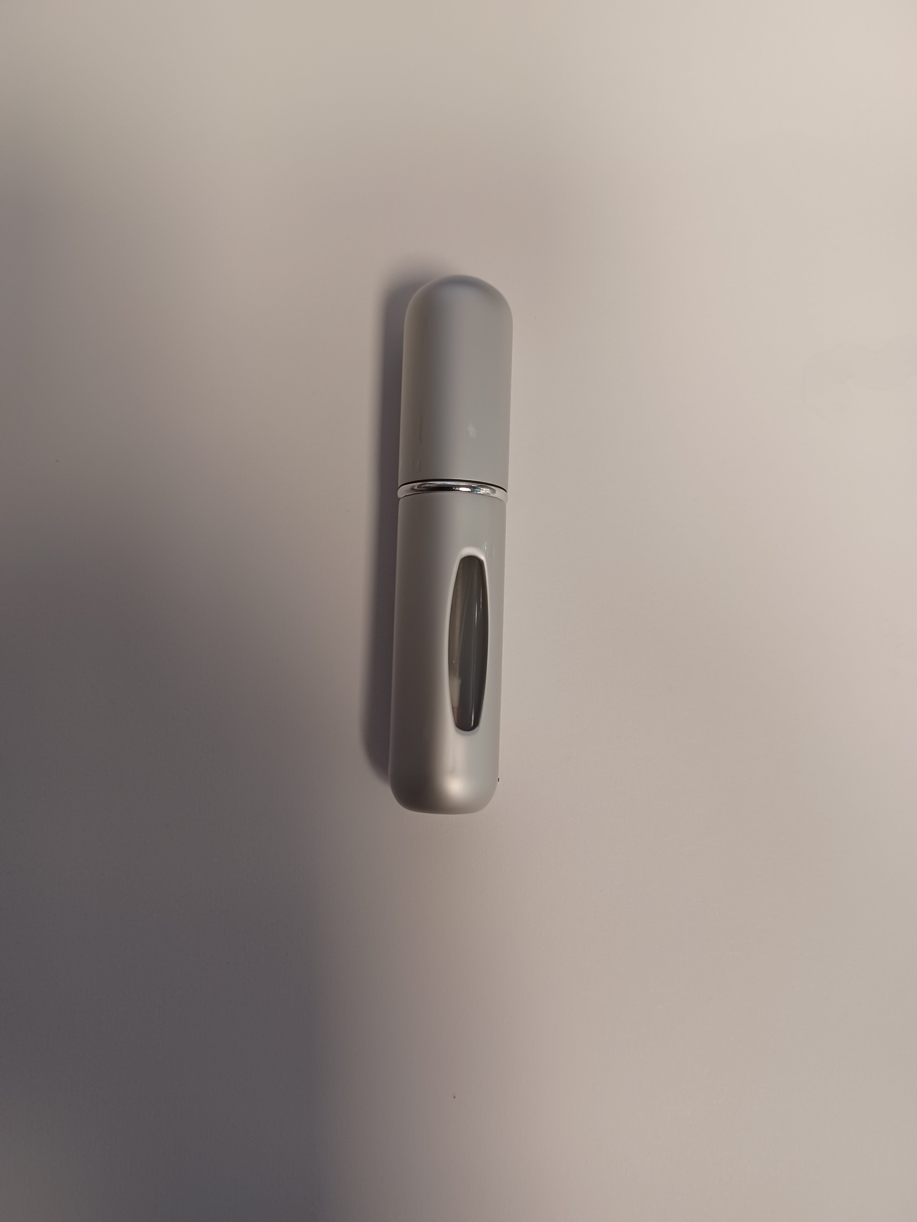 MATTE SILVER TRAVEL BOTTLE